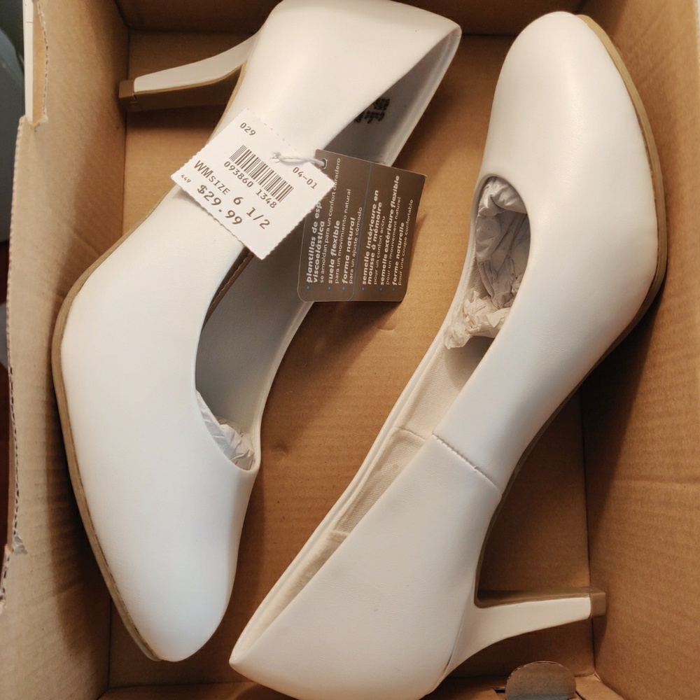 New Karmen Heels (Comfort Plus) in White